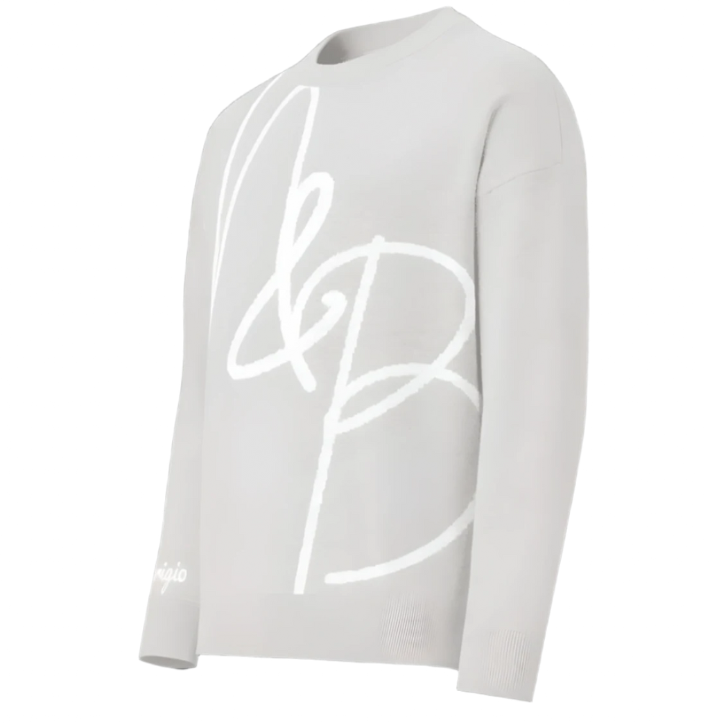 pensa grigio Knitted sweater