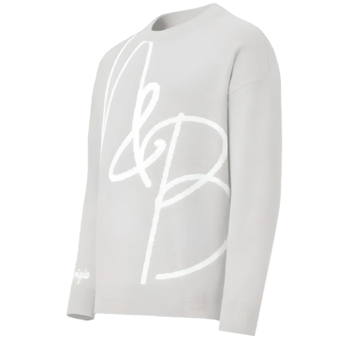 pensa grigio Knitted sweater