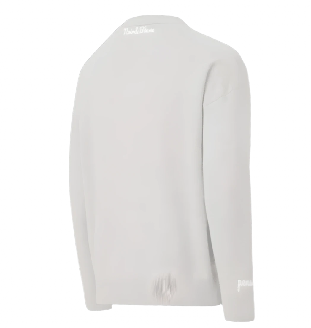 pensa grigio Knitted sweater